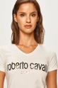 biały Roberto Cavalli Sport - T-shirt