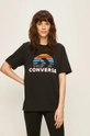 czarny Converse - T-shirt Damski