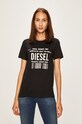 Diesel - Tričko čierna 00SYVT.0091A