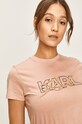 Karl Lagerfeld - Tricou roz 96KW1709
