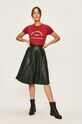 Karl Lagerfeld - Tricou 96KW1730 burgundia AW19