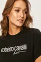 czarny Roberto Cavalli Sport - T-shirt
