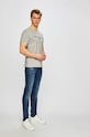 Tommy Hilfiger tricou MW0MW11465 gri AA00