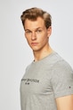 Tommy Hilfiger tricou gri MW0MW11465