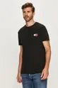 fekete Tommy Jeans - T-shirt