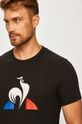 čierna Le Coq Sportif - Pánske tričko Pánsky