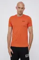 pomarańczowy EA7 Emporio Armani - T-shirt PJM9Z.8NPT51