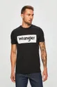 čierna Wrangler - Pánske tričko