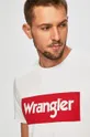 fehér Wrangler - T-shirt