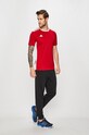 adidas Performance - Tričko CF1038 CF1038 červená AW19