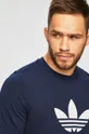 námořnická modř Tričko adidas Originals