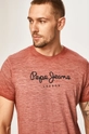 červená Pepe Jeans - Pánske tričko Don