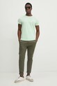 Футболка Tommy Hilfiger MW0MW10800 зелений SS25