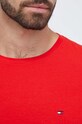 Μπλουζάκι Tommy Hilfiger κόκκινο MW0MW10800