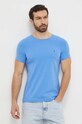 Tommy Hilfiger t-shirt MW0MW10800 niebieski SS25