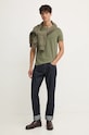 Tričko Tommy Hilfiger MW0MW10800 zelená SS25