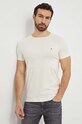 Tommy Hilfiger t-shirt MW0MW10800 beżowy SS25