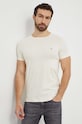 Tommy Hilfiger t-shirt MW0MW10800 beżowy AW25