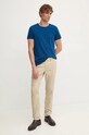 Футболка Tommy Hilfiger MW0MW10800 голубой SS25