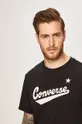 negru Converse tricou