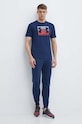 Under Armour - Μπλουζάκι 1329581 σκούρο μπλε SS24