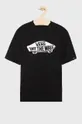 Vans - T-shirt dziecięcy 122-174 cm czarny
