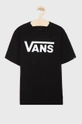 Vans - T-shirt dziecięcy 122-174 cm czarny