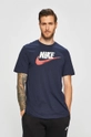 granatowy Nike Sportswear - T-shirt Męski