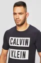 tmavomodrá Tričko Calvin Klein Performance