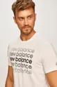 biela New Balance - Pánske tričko MT93083WBT
