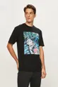 čierna New Balance - Pánske tričko MT93573BK Pánsky