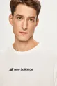 biela New Balance - Pánske tričko MT93517WT
