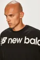 čierna New Balance - Pánske tričko MT93514BK