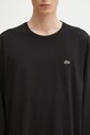 Lacoste camicia a maniche lunghe nero TH0990