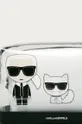 Karl Lagerfeld - Kozmetička torbica transparentna