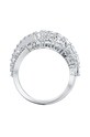 Doplňky Swarovski - Prstýnek TWIST 5580952 stříbrná