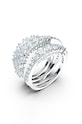 Swarovski - Inel TWIST argintiu 5584650