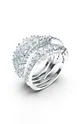 ezüst Swarovski - Gyűrű TWIST Női