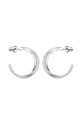 Аксесуари Swarovski - Сережки TWIST MINI HOOP 5563908 срібний