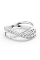 Swarovski - Pierścionek TWIST 5572724 5572724 srebrny AW20