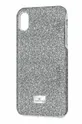 Swarovski - Etui na telefon iPhone XS Max 5449135 srebrny
