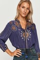 Desigual - Bluzka 20WWBW41 granatowy 20WWBW41