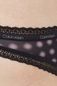 Odzież Calvin Klein Underwear stringi 000QD3763E czarny