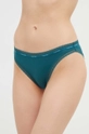 Σλιπ Calvin Klein Underwear πλεκτό ύφασμα πράσινο 000QD3766E