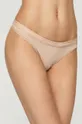 béžová Calvin Klein Underwear - Tangá CK One Dámsky