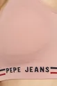 Pepe Jeans - Biustonosz sportowy Sierra 26 % Elastan, 74 % Poliamid