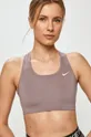 фіолетовий Nike - Спортивний бюстгальтер