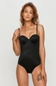 čierna Spanx - Zoštíhľujúce body Strapless Cupped Dámsky