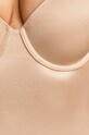 Spanx - Zeštíhlující body Strapless Cupped Mid-Thigh béžová 10156R
