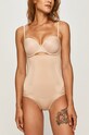 Spanx - Figi modelujące Oncore High-Waist tkanina beżowy SS1815